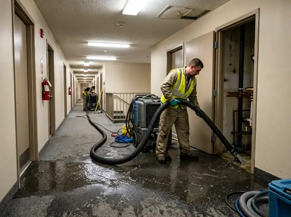 multi-unit-apartment-hallway-f-005 — frequently asked questions, Emergency Burst Pipe Water Extraction & Removal in Mililani…